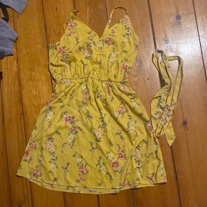 yellow sundress